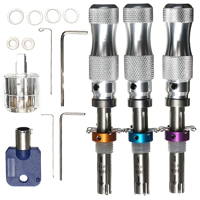 HUK 7 Pin Tubular Lock Pick (7.0mm & 7.5mm, 7.8mm)