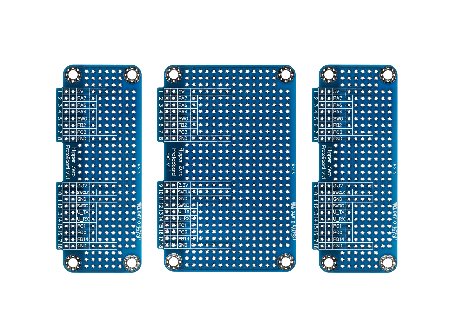 Flipper Zero Prototyping Boards