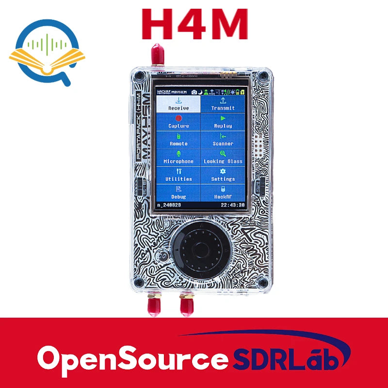 HackRF R10C and Portapack H4M