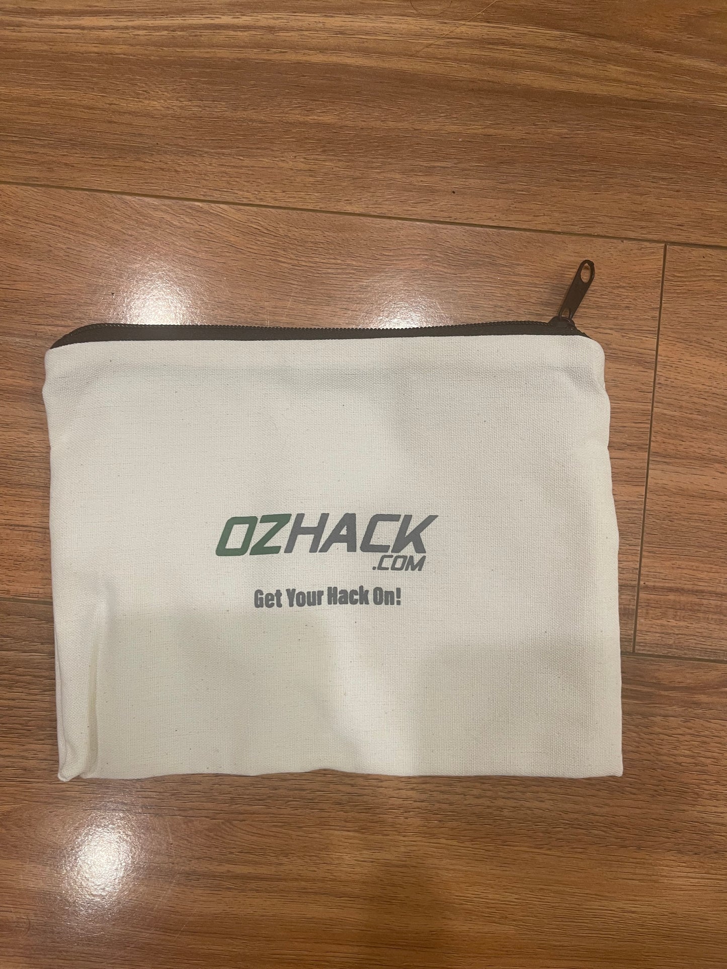 OzHack Canvas Pouch Case with Zip
