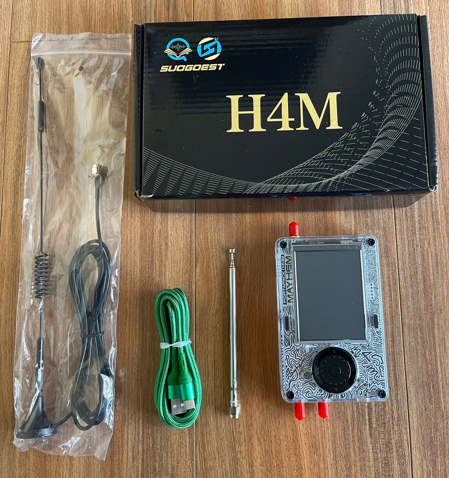 HackRF R10C and Portapack H4M