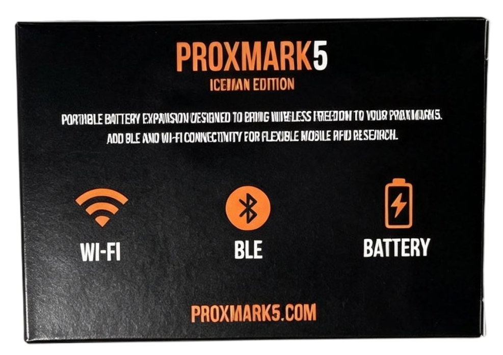 Proxmark5 Iceman Edition + BLE, WiFi, Battery Add On