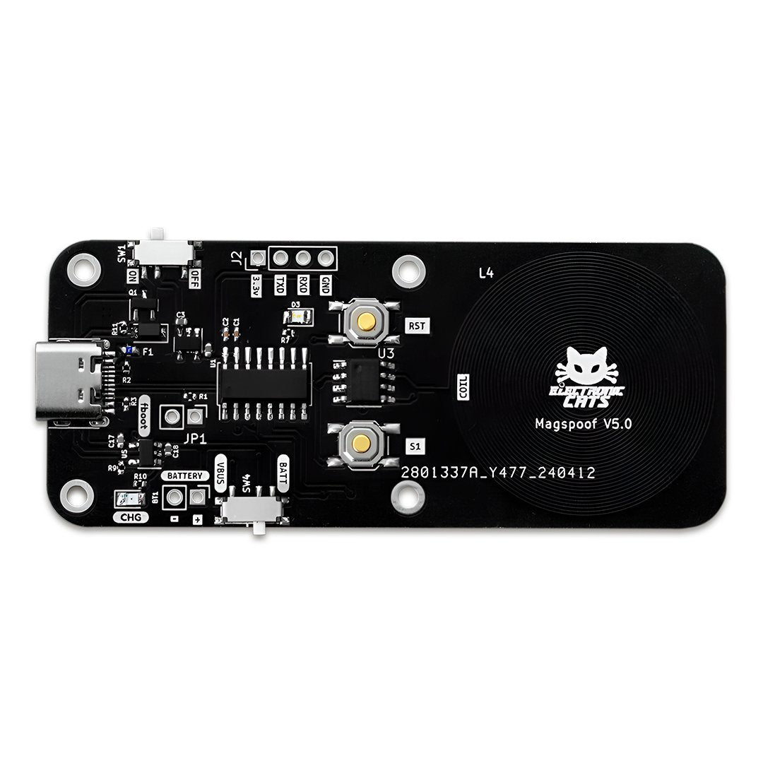 MagSpoof v5 – Magnetic Card Emulator