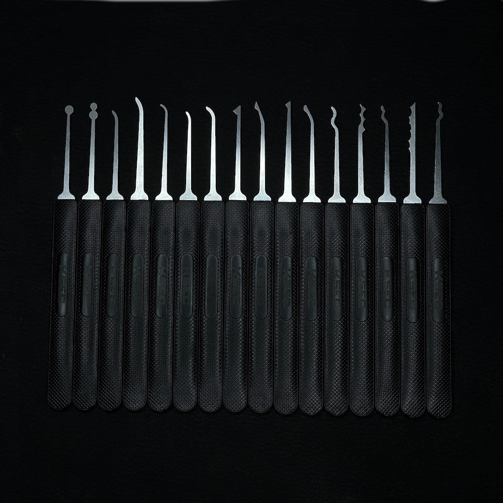 Master Lock Pick Kit - Tension Wrenches & Case