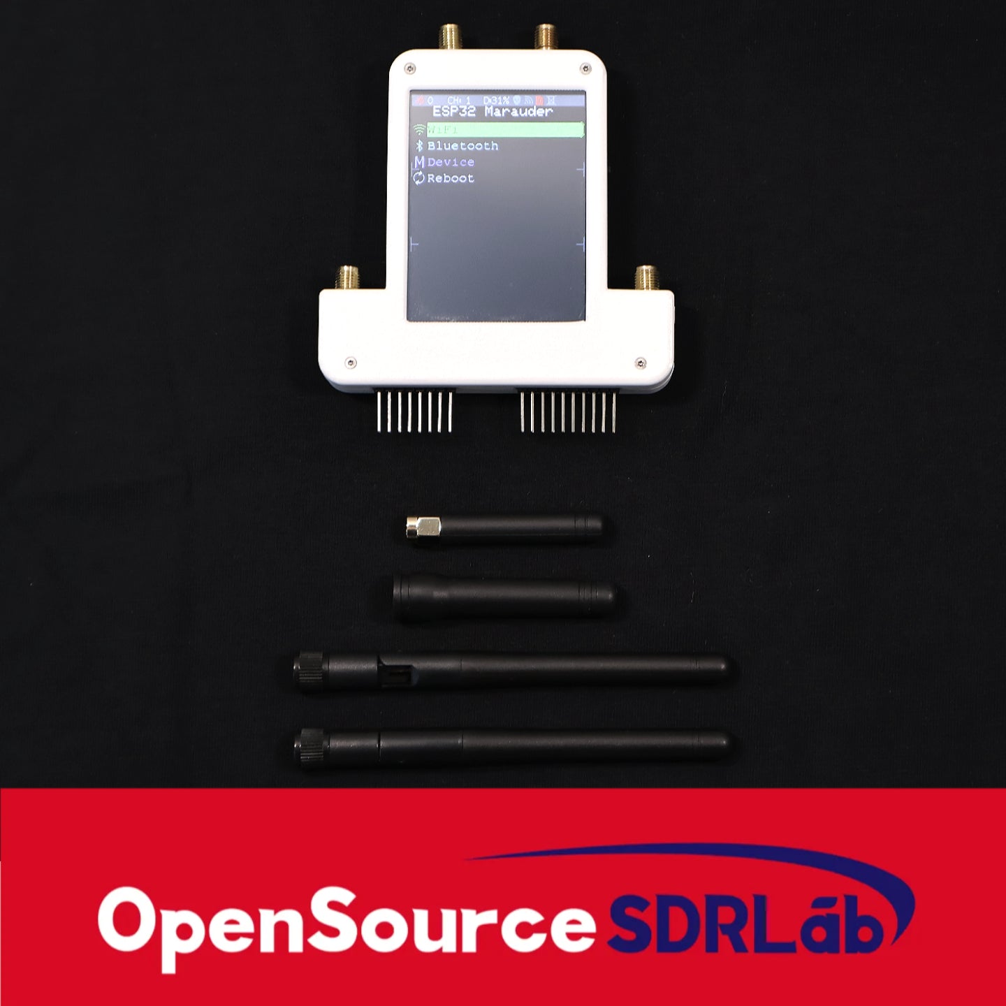 Flipper Add-On Multi-in-One WiFi+433M+GPS ESP32 Module