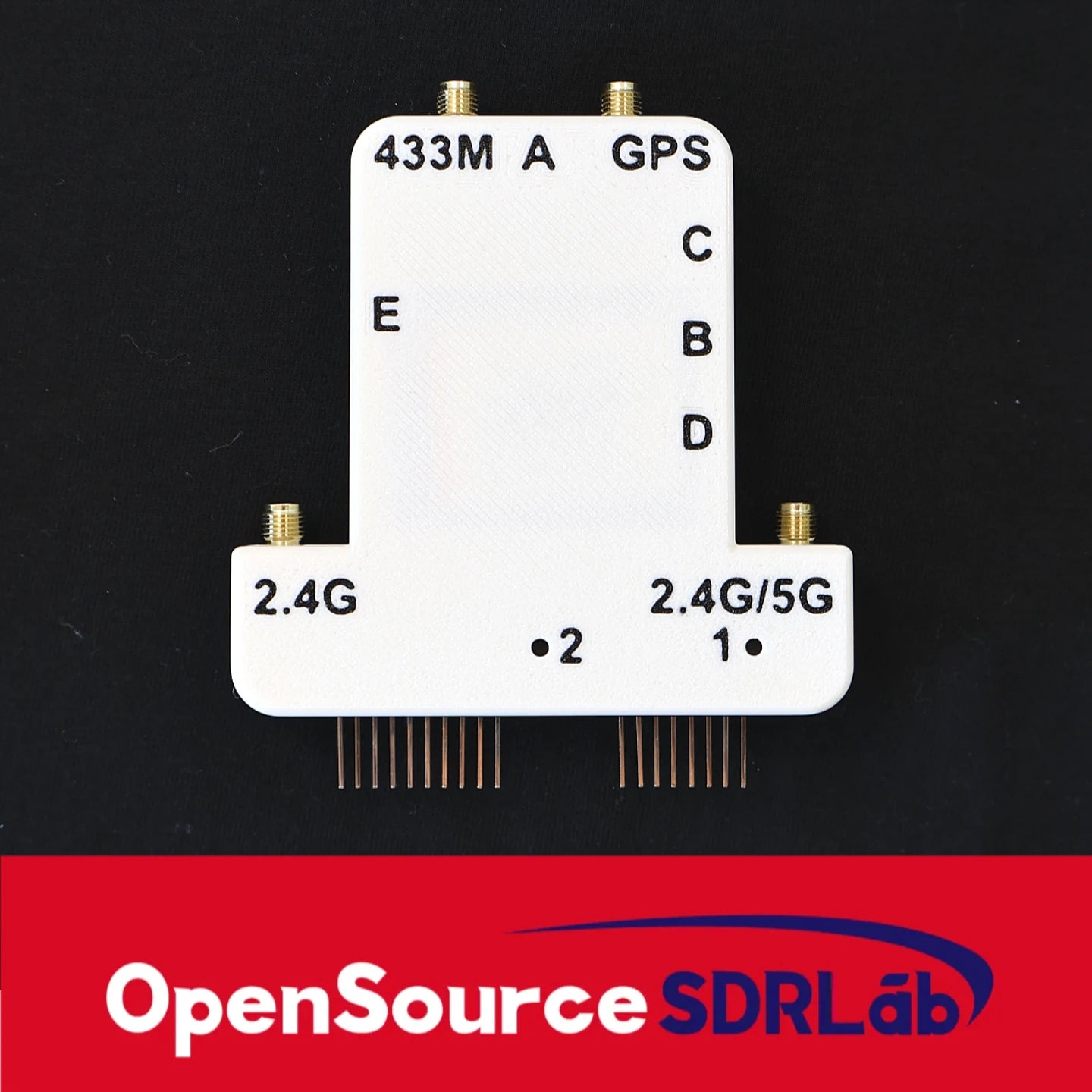 Flipper Add-On Multi-in-One WiFi-2.4/5GHz+433M+GPS ESP32C5 Module