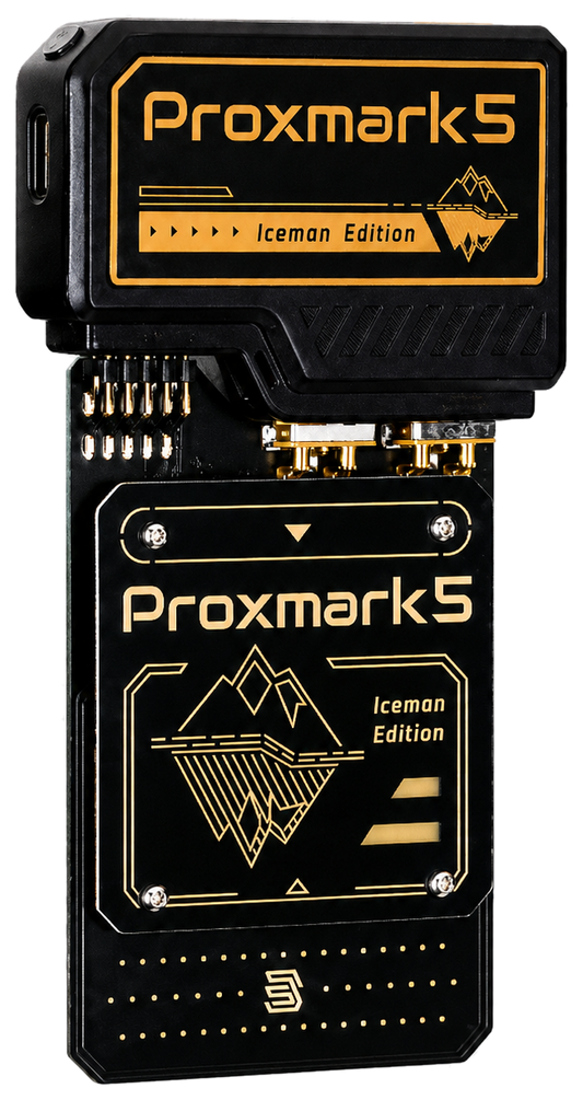 Proxmark5 Iceman Edition + BLE, WiFi, Battery Add On